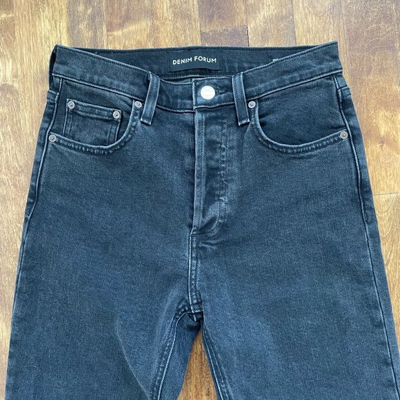 Denim Forum - The Yoko High Rise Slim (Black) - Picture 10 of 16